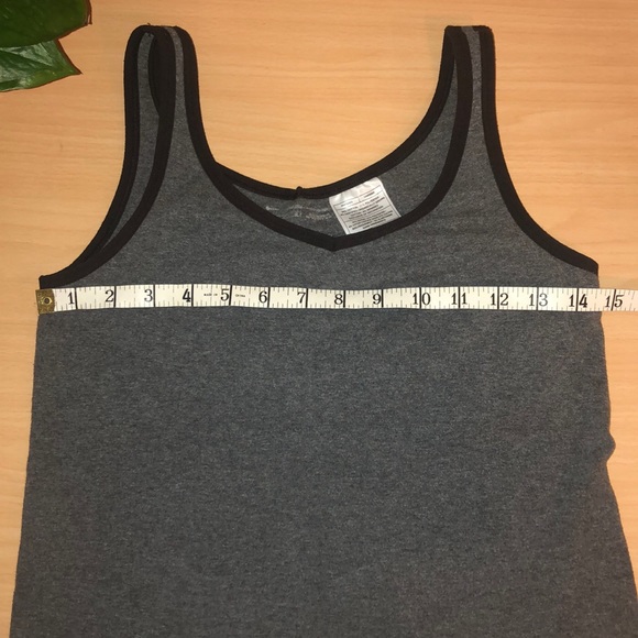 !LAST DAY!  Nike cropped tank top | gray | sz L - Picture 4 of 6